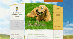 Desktop Screenshot of chippewavet.com